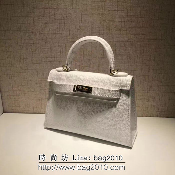 愛馬仕Hermes 凱莉包 牛皮手提小包 0AM1438